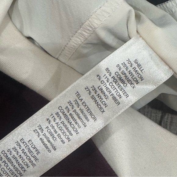 WHBM geometric/ colorblock sleeveless sheath dress ❤️ - Picture 3 of 6